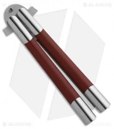 29 Knives Chris Olofson 4" Golok Balisong Red G-10 Butterfly Knife 2 29 Knives Chris Olofson 4" Golok Balisong Red G-10 Butterfly Knife - Image 2