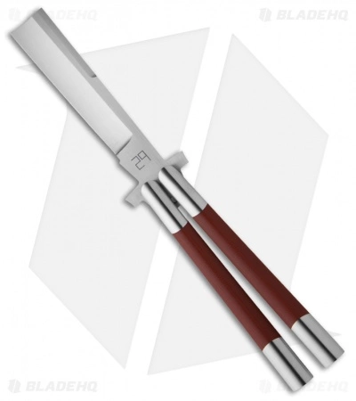 29 Knives Chris Olofson 4" Golok Balisong Red G-10 Butterfly Knife 1 29 Knives Chris Olofson 4" Golok Balisong Red G-10 Butterfly Knife