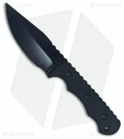 ABKT Phantom Savage Fixed Blade Knife Black G-10 (4.25" Black)
