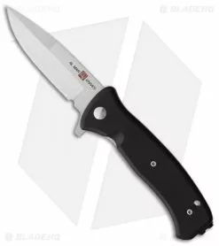 Al Mar Mini SERE 2020 Spring Assisted Knife Black G-10 (3" Satin)