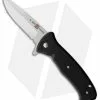 Al Mar SERE 2020 Spring Assisted Knife Black G-10 (3.6" Satin Serr)