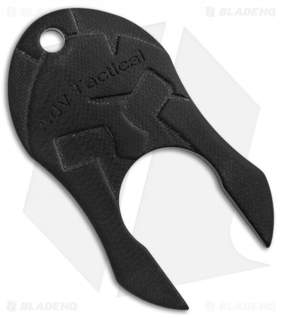 Andre De Villiers AdV Tactical Spartan Knuck - Black G-10 1 Andre De Villiers AdV Tactical Spartan Knuck - Black G-10