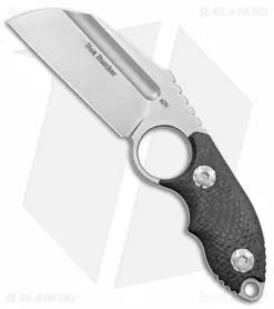 Andre De Villiers Box Butcher Fixed Blade Knife Carbon Fiber (3.75" Satin)