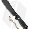 Artisan Cutlery Tomahawk Fixed Blade Knife Black G-10/White Liners (6.3" Black)