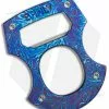 Burnley Knives BRNLY Baldy Contra Cypop Bottle Opener Timascus/Titanium Exclusive