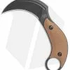 Bastinelli Creations B.A.K. Karambit Fixed Blade Knife Coyote G-10 (3.25" Black)