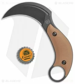 Bastinelli Creations B.A.K. Karambit Fixed Blade Knife Coyote G-10 (3.25" Black) 7 Bastinelli Creations B.A.K. Karambit Fixed Blade Knife Coyote G-10 (3.25" Black) -Outlet Kitchen Knives Store Bastinelli Creations B.A.K 3D Coyote BHQ 115145 jr bottlecap