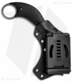 Bastinelli Creations B.A.K. Karambit Fixed Blade Knife Black G-10 (3.25" SW) -Outlet Kitchen Knives Store Bastinelli Creations BAK SW BAS213 BHQ 86906 jr sheath