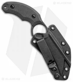 Bastinelli Creations HARPY Karambit Fixed Blade Black (3.25" Black SW) -Outlet Kitchen Knives Store Bastinelli Creations HARPY Fixed Black BHQ 98864 jr sheath