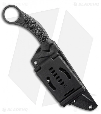 Bastinelli Creations Mako Fixed Blade Knife Bronze Two Saints (4.5" BSW Serr) 3 Bastinelli Creations Mako Fixed Blade Knife Bronze Two Saints (4.5" BSW Serr) - Image 3