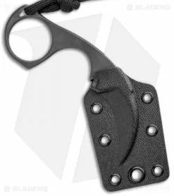 Bastinelli Creations Bastinelli Diagnostic Karambit Fixed Blade Neck Knife Black (1.5" Black) -Outlet Kitchen Knives Store Bastinelli Diagnostic Karambit Black BAS05 BHQ 34360 jr sheath
