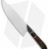 Begg Knives Mattia Borrani Chef's Knife Bowie Green Maple/Gold Recon (8")