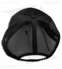 Benchmade Knives Snap Back Mesh 7 Panel Hat W/ Embroidered Logo - Black 6 Benchmade Knives Snap Back Mesh 7 Panel Hat W/ Embroidered Logo - Black -Outlet Kitchen Knives Store Benchmade Knives Snap Back Mesh 7 Panel Hat Leather Logo Black BHQ 123100 jr back