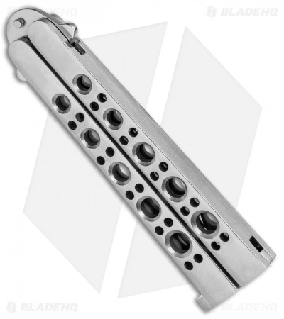 Pacific Cutlery Rare Vintage Benchmade 10S Bali-Song Butterfly Knife (3.375" Satin Serr) 2 Pacific Cutlery Rare Vintage Benchmade 10S Bali-Song Butterfly Knife (3.375" Satin Serr) - Image 2