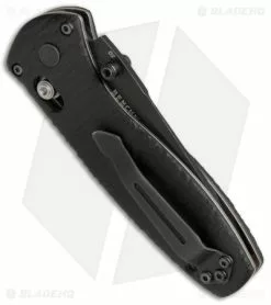 Benchmade Warn 587BK-1 Barrage Tanto Knife (2.94" Black) *Collection -Outlet Kitchen Knives Store Benchmade Warn Barrage Tanto 587BK 1 Collection BHQ 49409 jr side