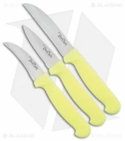 Benchmark Paring Knife 3-Piece Set Yellow Glow