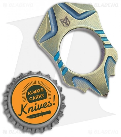 Bestech Knives BM03 Gold Titanium Knuck 3 Bestech Knives BM03 Gold Titanium Knuck - Image 3