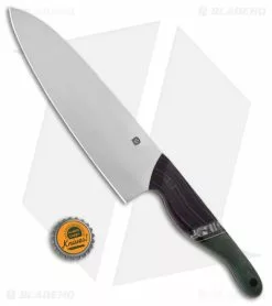 Blue Collar Blades Mule Chef Knife Segment Fordite (7" Satin AEB-L) -Outlet Kitchen Knives Store Blue Collar Blades Custom Chef Knife Segment with Fordite Satin BHQ 163697 jr bottlecap