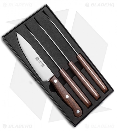 Boker Arbolito 4-Piece Steak Knife Set Guayacan Wood 2 Boker Arbolito 4-Piece Steak Knife Set Guayacan Wood - Image 2