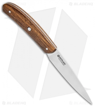 Boker Anso Pure CPM 3.8" Paring Kitchen Knife Oak Wood 2 Boker Anso Pure CPM 3.8" Paring Kitchen Knife Oak Wood - Image 2