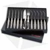 Boker Arbolito Stag Steak Knife Dinner Set 03BA5717H (12 Piece Set)
