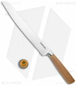 Boker Core 8.5" Bread Kitchen Knife Walnut Wood -Outlet Kitchen Knives Store Boker Core Bread Knife BHQ 116536 jr bottlecap