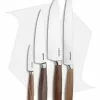 Boker Core 5-Piece Kitchen Knife Set Walnut Wood W/ Freedom Rod Block