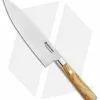 Boker Damascus Olive 6.25" Small Chef's Kitchen Knife Olive Wood