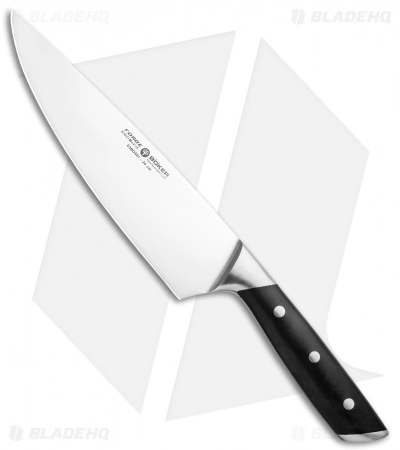 Boker Forge 7.75" Chef's Kitchen Knife Black 1 Boker Forge 7.75" Chef's Kitchen Knife Black