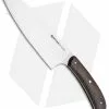 Boker Anso Pure CPM 6.75" Santoku Kitchen Knife Oak Wood