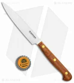 Boker Cottage-Craft 4.4" Paring Kitchen Knife Plum Wood -Outlet Kitchen Knives Store Boker Solingen Wasser Kraft Kitchen Steak Knife BHQ 113928 jr bottlecap