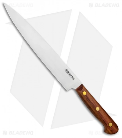 Boker Cottage Craft 8.6" Carving Kitchen Knife Plum Wood 1 Boker Cottage Craft 8.6" Carving Kitchen Knife Plum Wood