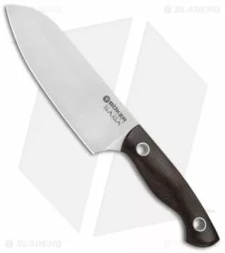 Boker Vox Saga 6.25" Santoku Kitchen Knife Grenadill Wood