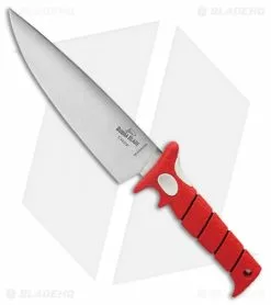Bubba Blade Chef's Knife Red TPR (5.5" Satin)