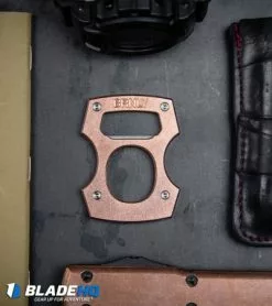 Burnley Knives BRNLY Contra Cypop Bottle Opener Copper/Titanium -Outlet Kitchen Knives Store Burnley Contra Cypop Bottle Opener Copper Titanium BHQ85538 kp pocket dump web