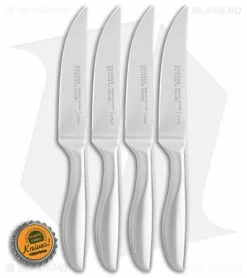 Chicago Cutlery Clybourn 4.5" Steak Knives Stainless Steel (4 Pieces) -Outlet Kitchen Knives Store Chicago Cutlery Clybourn Stain Set BHQ 111995 jr bottlecap