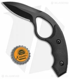 Colonel Blades NCO LowVz Fixed Blade Kit W/ Trainer (2.5" Black) -Outlet Kitchen Knives Store Colonel Blades NCO LowVz Dagger Kit with Trainer Black BHQ 75730 jr bottlecap