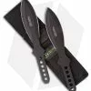 Colonial Knife Co. Colonial 151 Throwing Knife Set Of Two (8.375" Black)