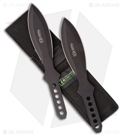 Colonial Knife Co. Colonial 151 Throwing Knife Set Of Two (8.375" Black) 1 Colonial Knife Co. Colonial 151 Throwing Knife Set Of Two (8.375" Black)