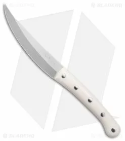 Condor Meatlove Outdoor Cooking Fixed Blade Knife White Micarta (4.6" Satin)
