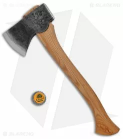 Conrad Blacksmithing 1.5lb Hatchet W/ Hickory Wood Handle - Natural Finish -Outlet Kitchen Knives Store Conrad Blacksmithing 1.5lb Hatchet Hickory Wood Handle Natural Finish BHQ 173707 jr bottlecap