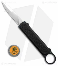 Daggerr Knives Mermaid Double Action OTF Knife Black (3.5" Satin VG10) -Outlet Kitchen Knives Store Dagger Koshei Slim Double Action OTF Knife Black 3in Satin D2 BHQ 178548 td size