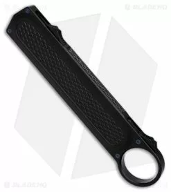 Outlet Kitchen Knives Store -Outlet Kitchen Knives Store Dagger Koshei Slim Double Action OTF Knife Black 3in Satin D2 BHQ 178548 td spine