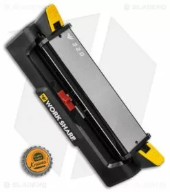 Work Sharp Benchstone Knife Sharpener -Outlet Kitchen Knives Store Darex Work Sharp Benchstone WSBCHBSS BHQ 113614 LS Bottlecap