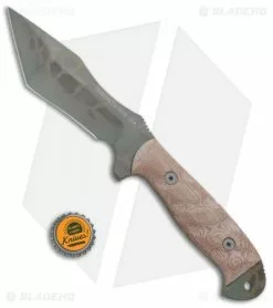 Dawson Knives Wraith Fixed Blade Knife Tan Micarta (5" Sandstone) 7 Dawson Knives Wraith Fixed Blade Knife Tan Micarta (5" Sandstone) -Outlet Kitchen Knives Store Dawson Knives Wraith Tan Micarta Sandstone BHQ 74781 jr bottlecap