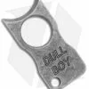 Dull Boy Blades Aluminum Horns Knuckle Gray (1/4" Acid Etched)