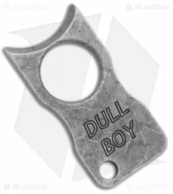 Dull Boy Blades Aluminum Horns Knuckle Gray (1/4" Acid Etched)