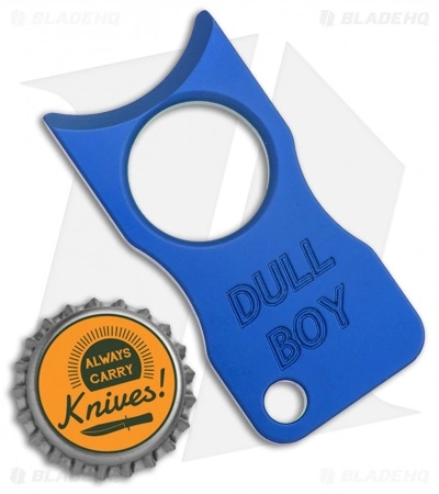 Dull Boy Blades Aluminum Horns Knuckle Blue (1.4" Anodized Aluminum) 3 Dull Boy Blades Aluminum Horns Knuckle Blue (1.4" Anodized Aluminum) - Image 3