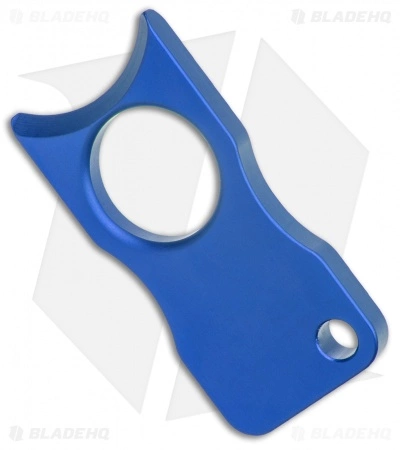 Dull Boy Blades Aluminum Horns Knuckle Blue (1.4" Anodized Aluminum) 2 Dull Boy Blades Aluminum Horns Knuckle Blue (1.4" Anodized Aluminum) - Image 2