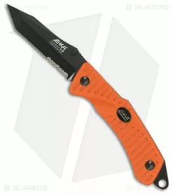 EKA Swede T9 Manual Knife Orange G-10 (3.5" Black) 734201
